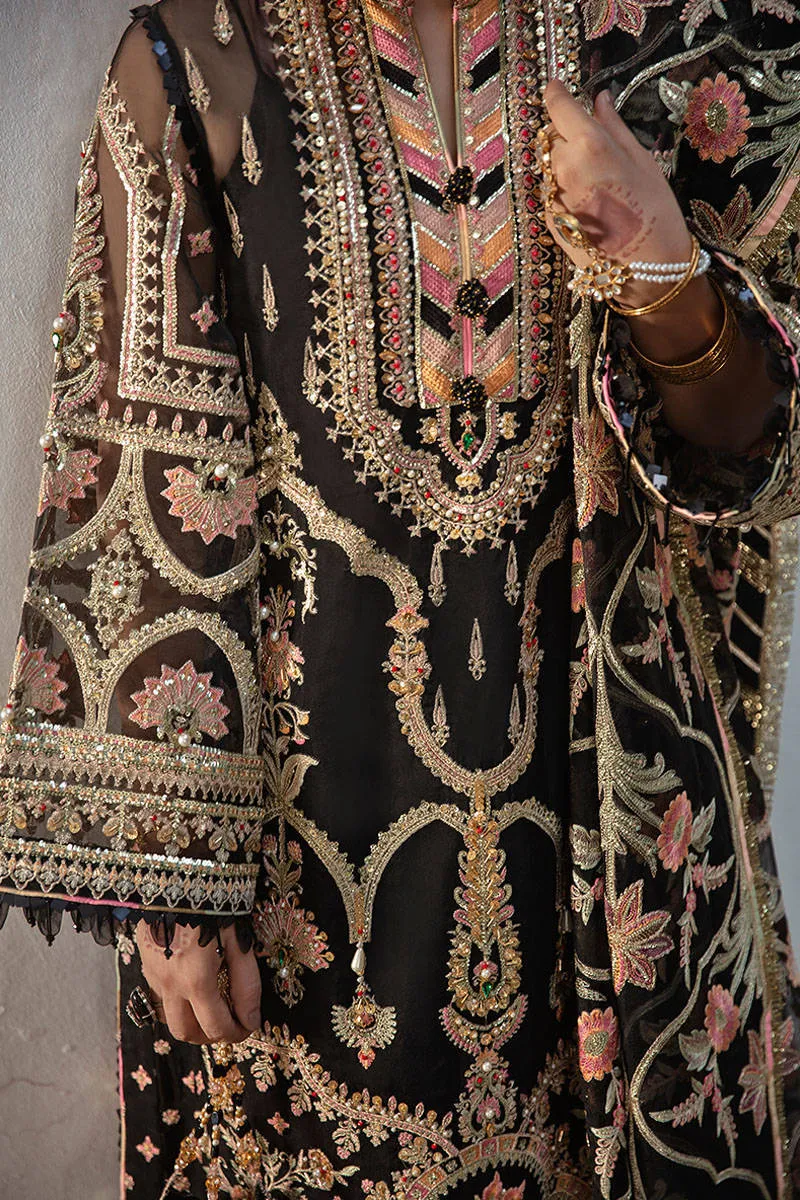 Malhar | MNR Zarlish Festive Unstitched Collection 2021 | Unstitched Embroidered Organza Suit