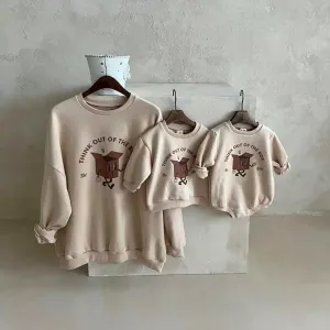 Mama & Mini Matching "Outside the Box" Sweatshirt