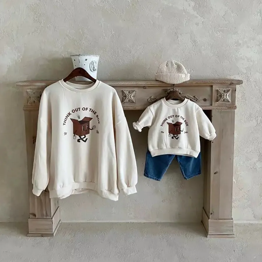 Mama & Mini Matching "Outside the Box" Sweatshirt