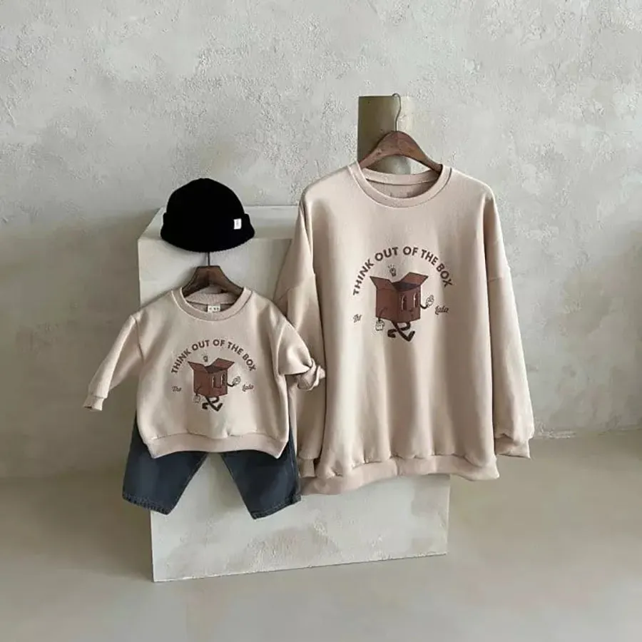 Mama & Mini Matching "Outside the Box" Sweatshirt