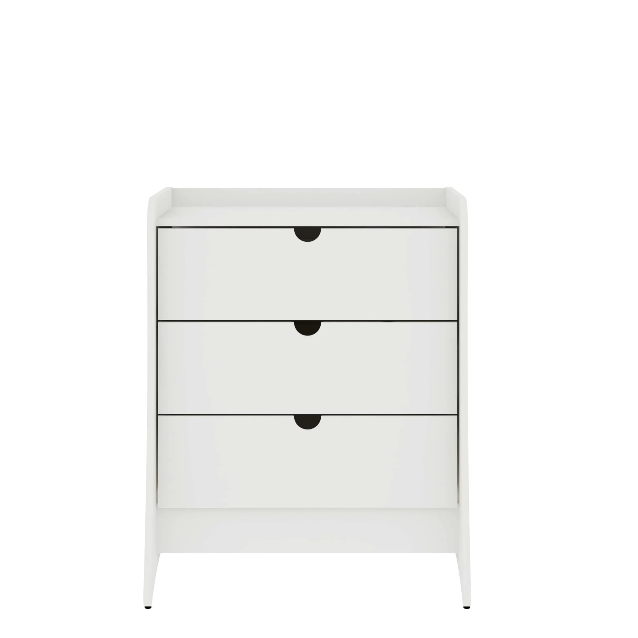 Manhattan Comfort Coney 3 Drawer Dresser for Bedroom Closet