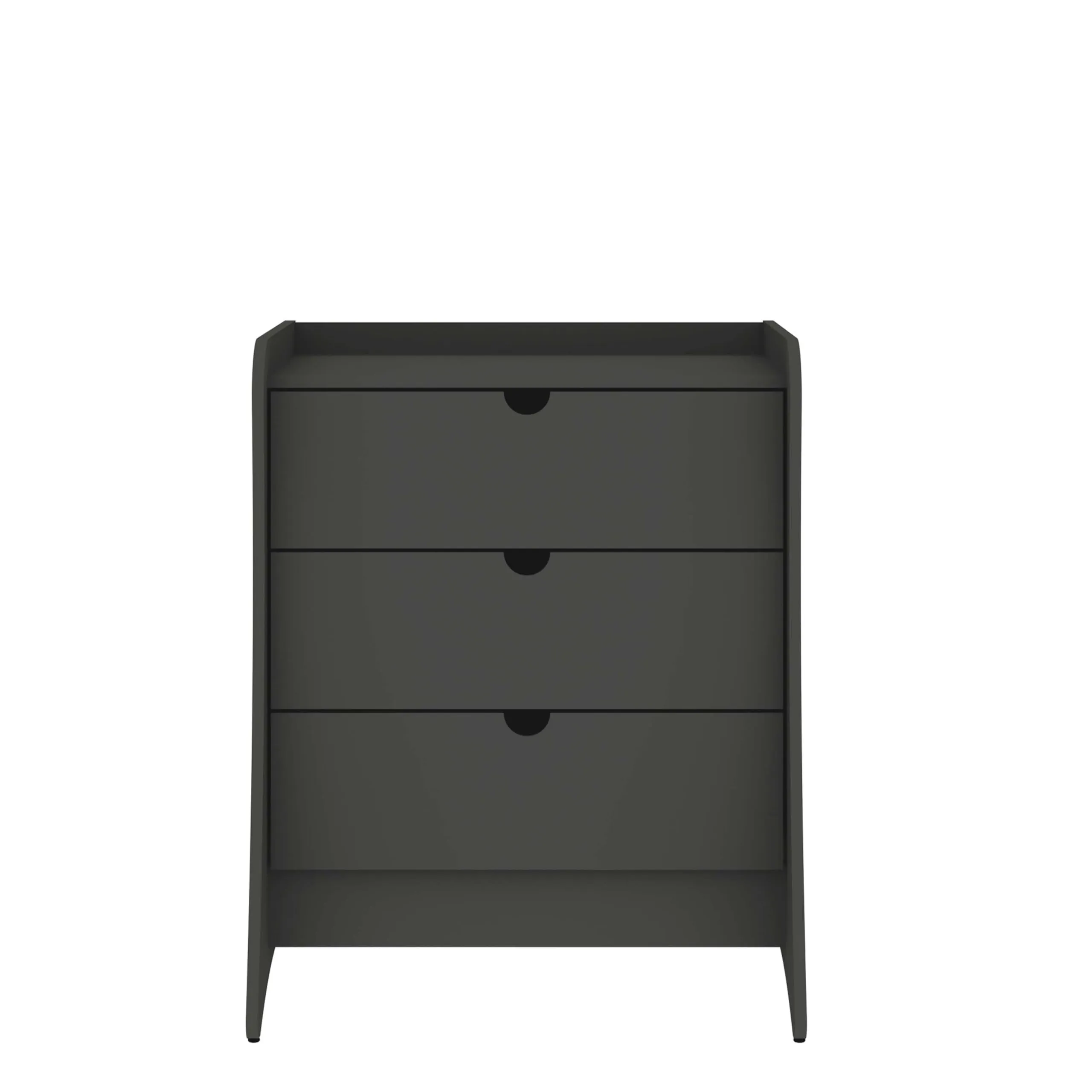 Manhattan Comfort Coney 3 Drawer Dresser for Bedroom Closet