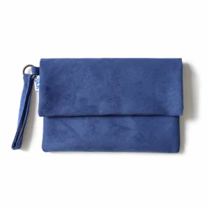 Marine Blue Clutch Bag