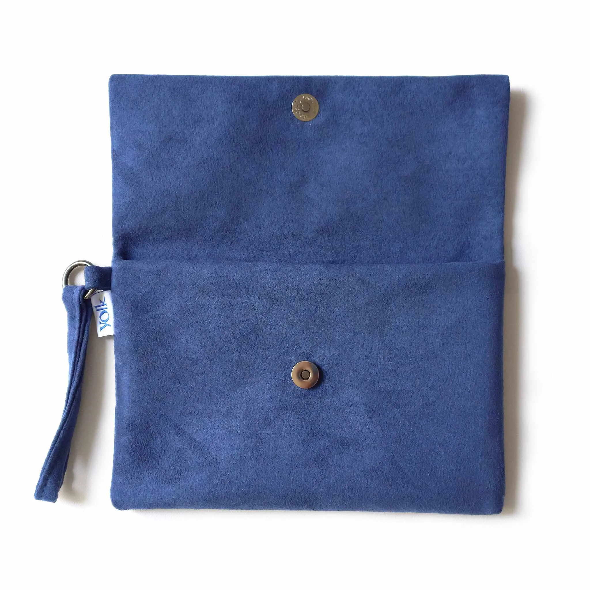 Marine Blue Clutch Bag