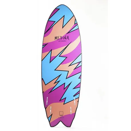 Medina 5'6" Thunder Softtop Surfboard