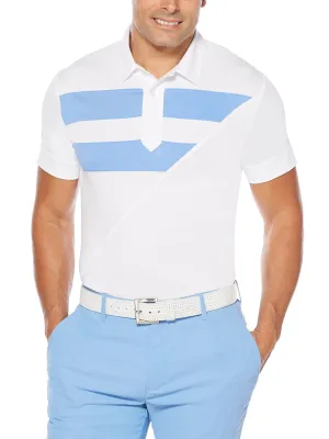 Mens Callaway X Striped Diagonal Polo