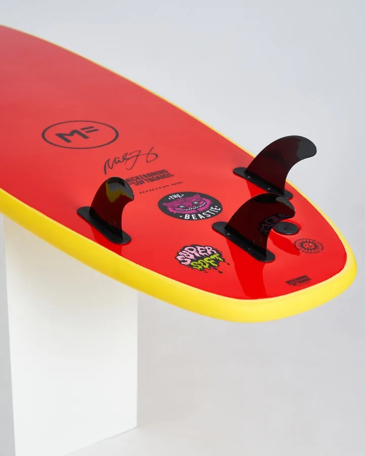 MICK FANNING BEASTIE SUPERSOFT - SUNSHINE 8'0