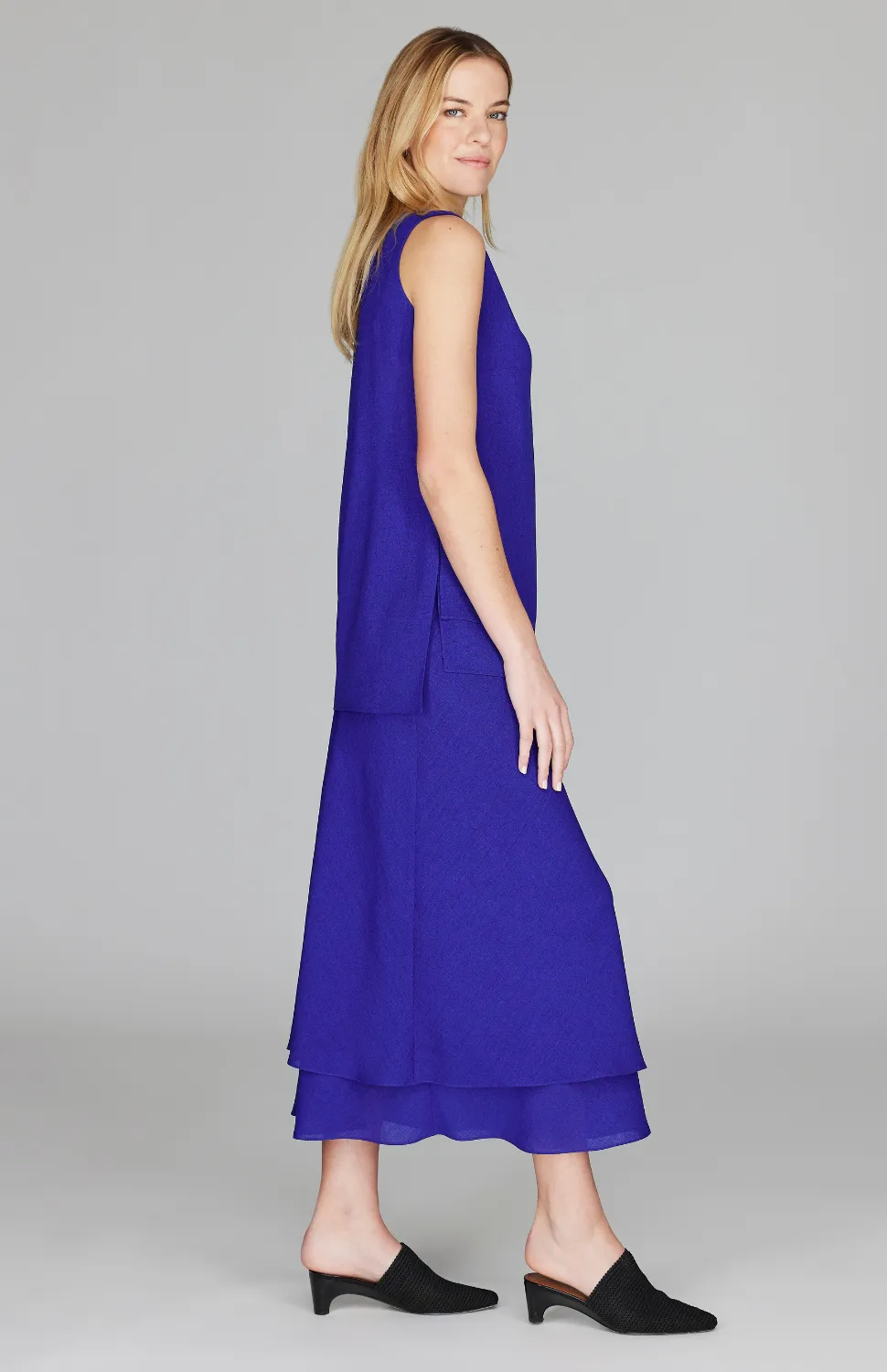 Microlinen Double Layer Skirt