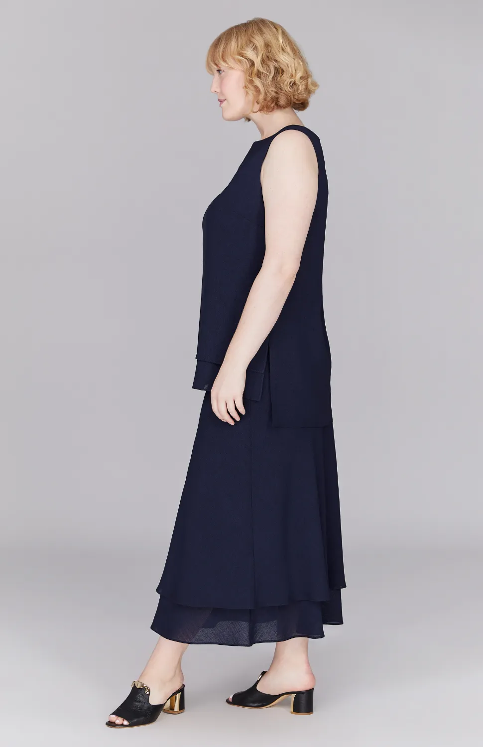 Microlinen Double Layer Skirt