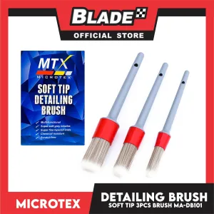 Microtex Soft Tip Detailing Brush Set of 3pcs MA-DB101