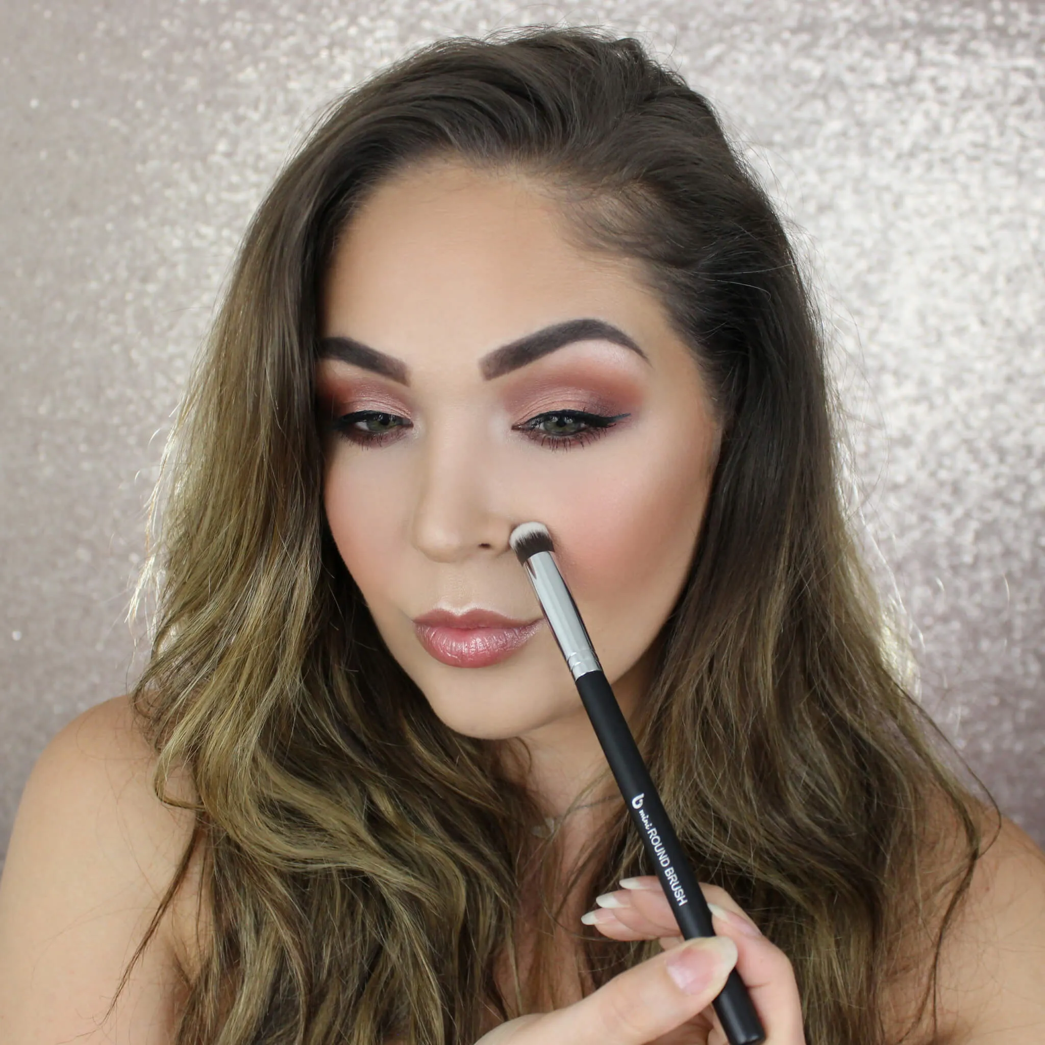mini Kabuki Makeup Brush Set