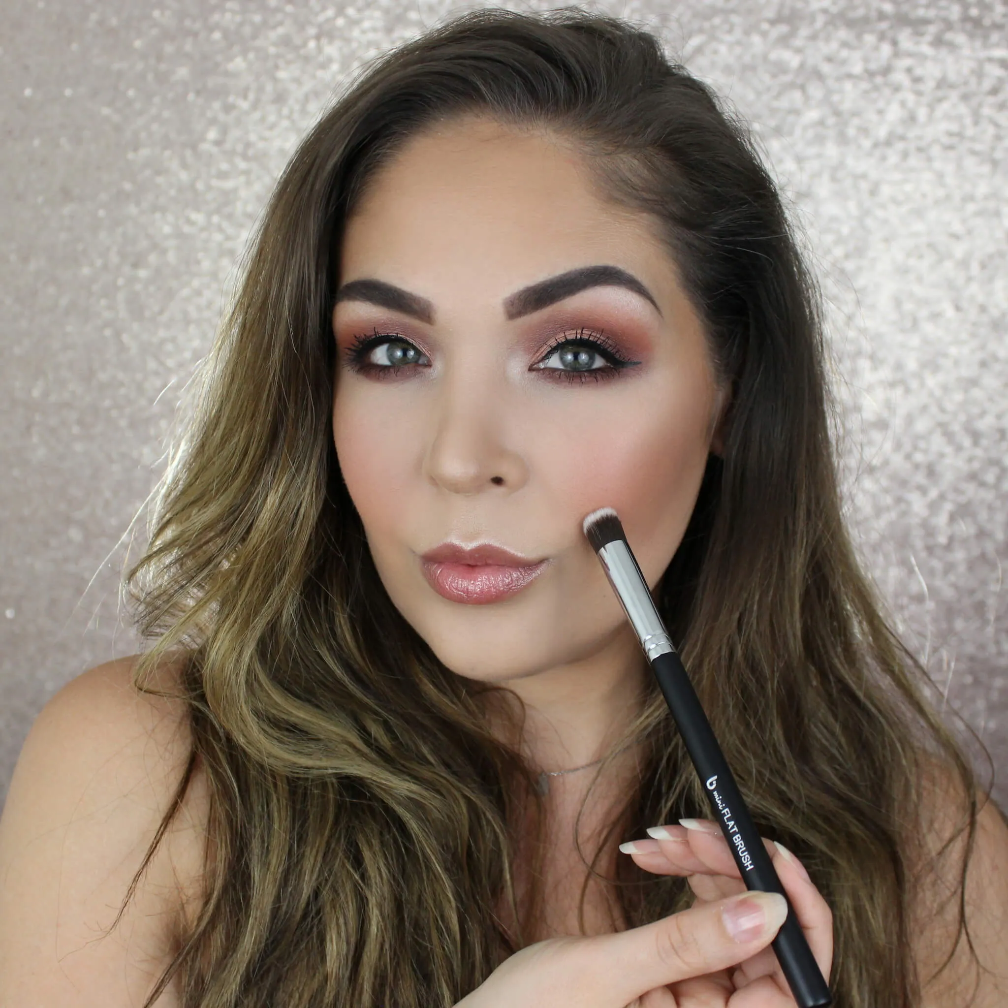 mini Kabuki Makeup Brush Set