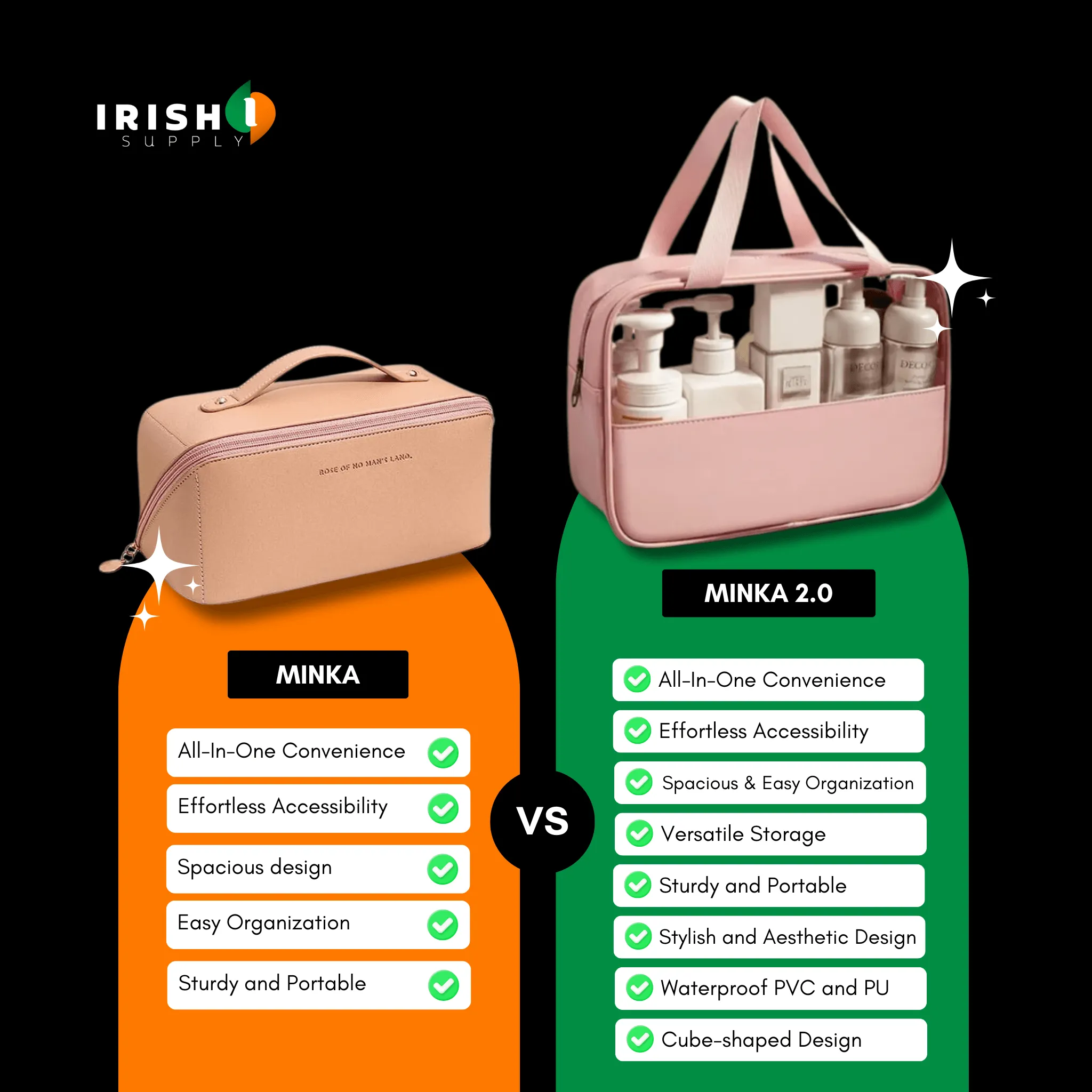 MINKA Spacious Cosmetics Organizer