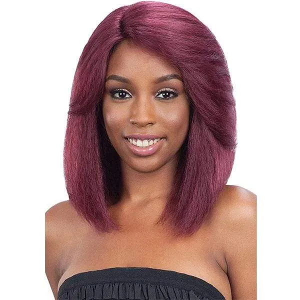 Model Model Equal Deep Invisible Diagonal Part Lace Wig - LELDM Dream - Clearance