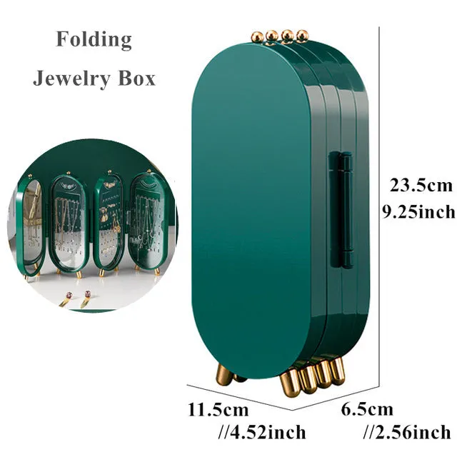 Modern and Spacious Stand Up Jewelry Box
