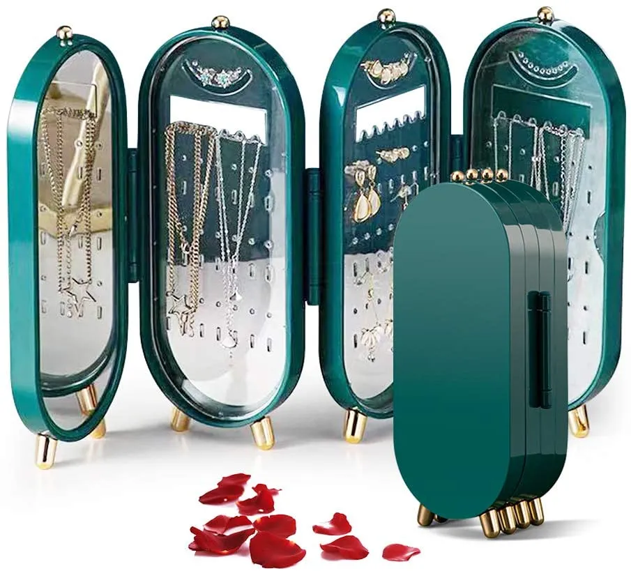 Modern and Spacious Stand Up Jewelry Box