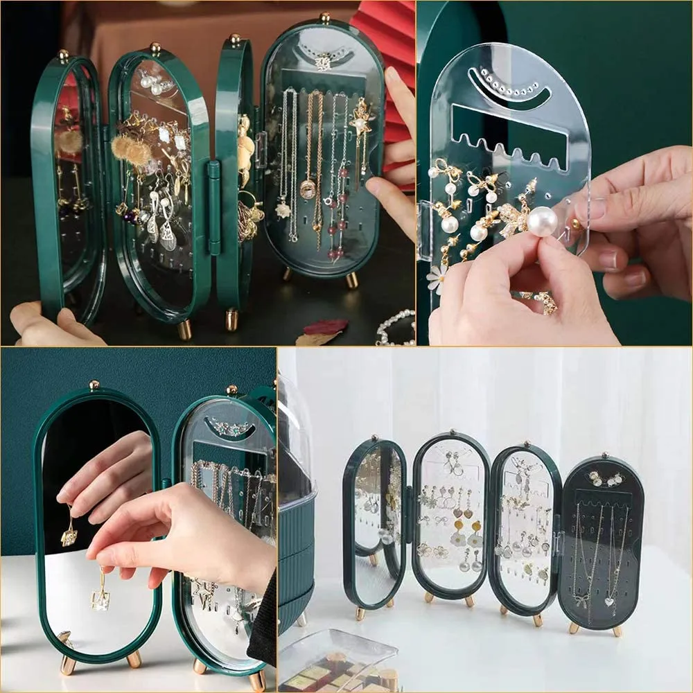 Modern and Spacious Stand Up Jewelry Box