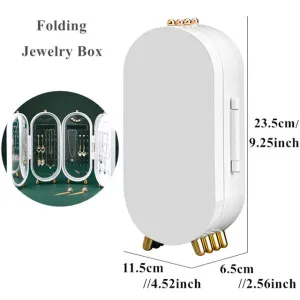 Modern and Spacious Stand Up Jewelry Box