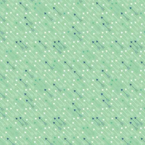 Modern Minis Modern Arrows on Mint by Lori Holt for Riley Blake Fabrics