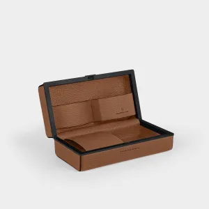 MORAINE TOILETRY BAG - TAN / BLACK