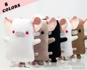 Mouse / Rat stuffed animal - Handmade Mouse / Rat plush toy - 8 color choices