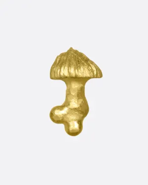 Mushroom Cluster Threadless Earring