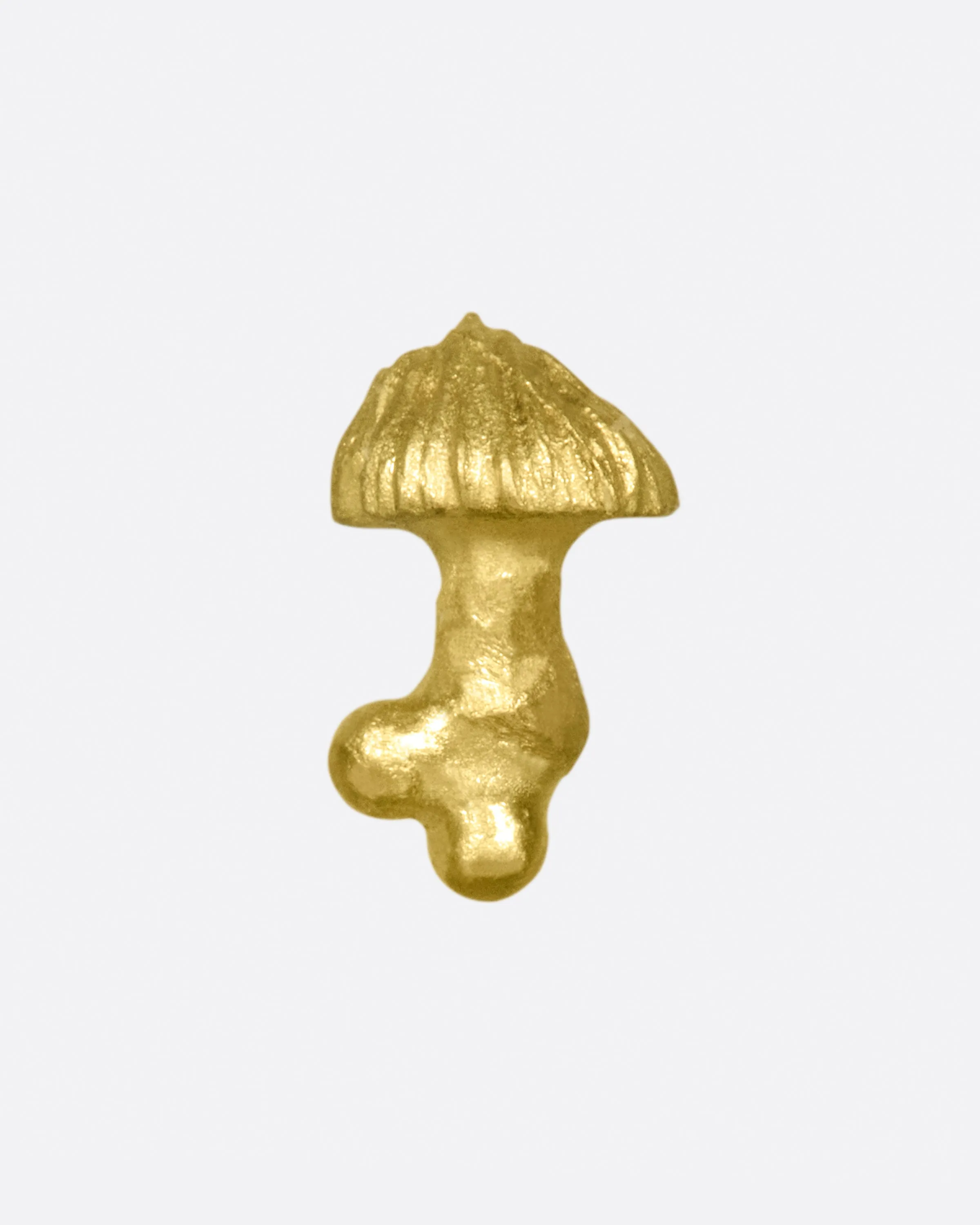Mushroom Cluster Threadless Earring