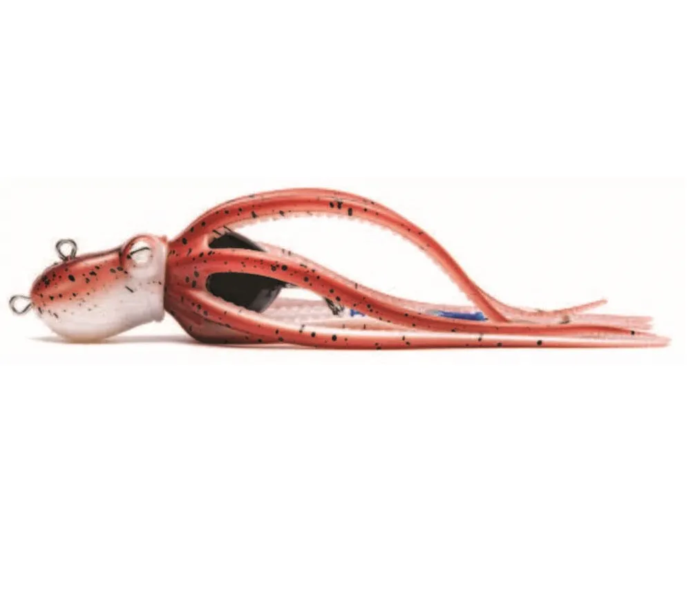 Mustad Ink Vader Kit with Tabs Medium Self-Inking Octopus Soft Plastic Lure
