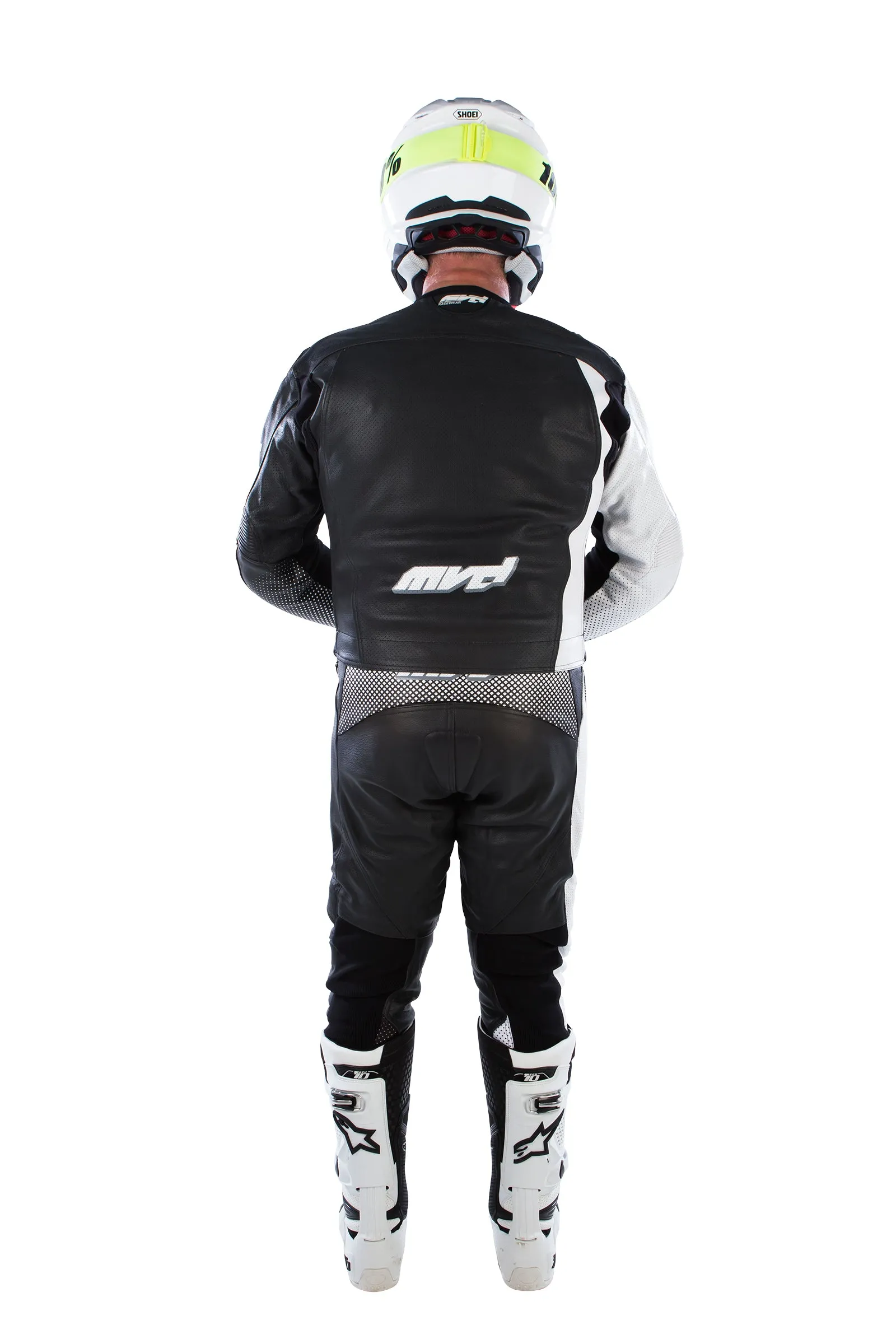 MVD Racewear Excelerator Supermoto Pants White