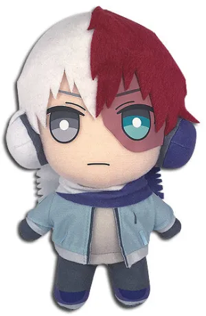 MY HERO ACADEMIA - TODOROKI SNOW OUTFIT PLUSH 8''