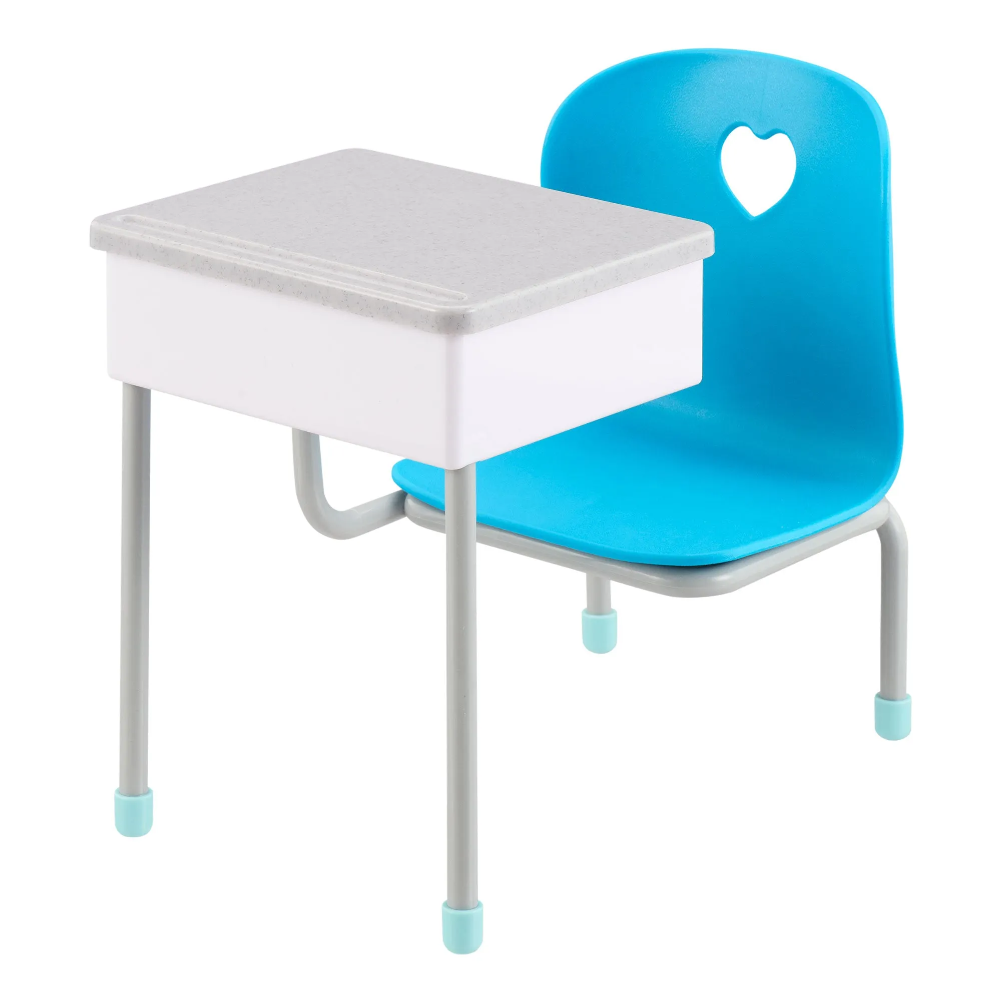 My Life As Student Desk for 18 in. Dolls Kids Girls Pretend Play Toy Playset New