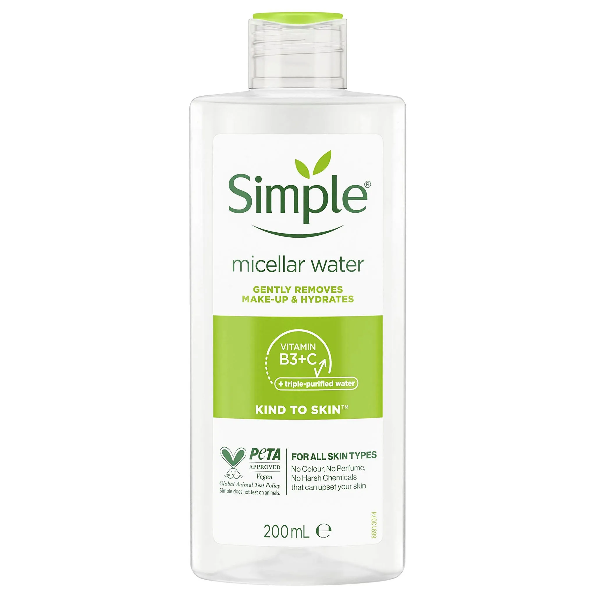 Nước Tẩy Trang Simple Micellar Cleansing Water 200ml
