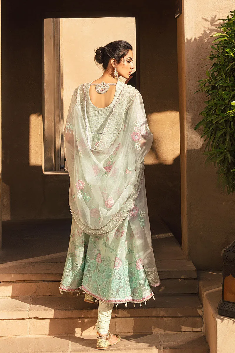 Nermin | Mushq Kahani Luxury Chikankari Lawn Collection 2022 |  Unstitched Embroidered Lawn Suits
