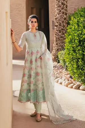 Nermin | Mushq Kahani Luxury Chikankari Lawn Collection 2022 |  Unstitched Embroidered Lawn Suits
