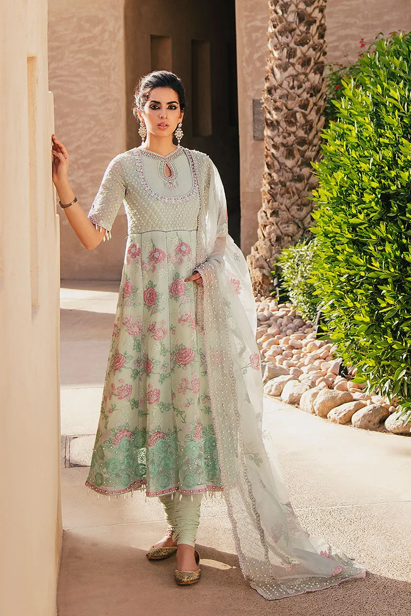 Nermin | Mushq Kahani Luxury Chikankari Lawn Collection 2022 |  Unstitched Embroidered Lawn Suits