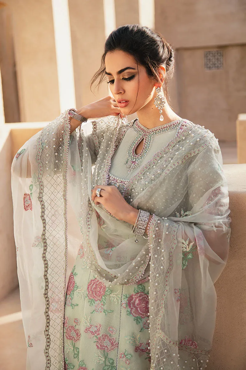 Nermin | Mushq Kahani Luxury Chikankari Lawn Collection 2022 |  Unstitched Embroidered Lawn Suits