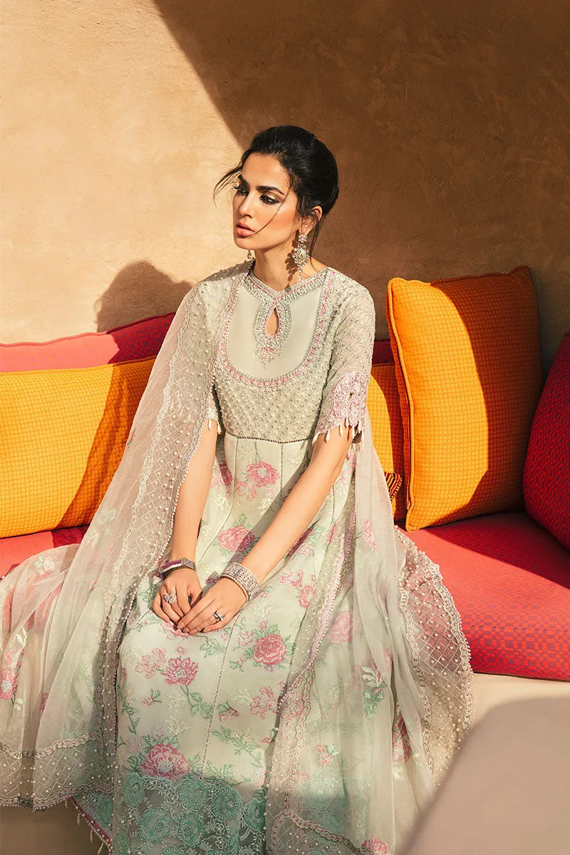 Nermin | Mushq Kahani Luxury Chikankari Lawn Collection 2022 |  Unstitched Embroidered Lawn Suits
