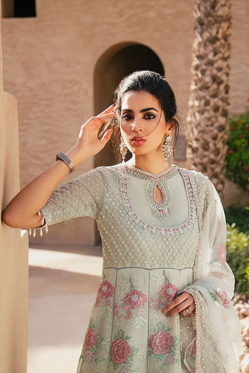 Nermin | Mushq Kahani Luxury Chikankari Lawn Collection 2022 |  Unstitched Embroidered Lawn Suits