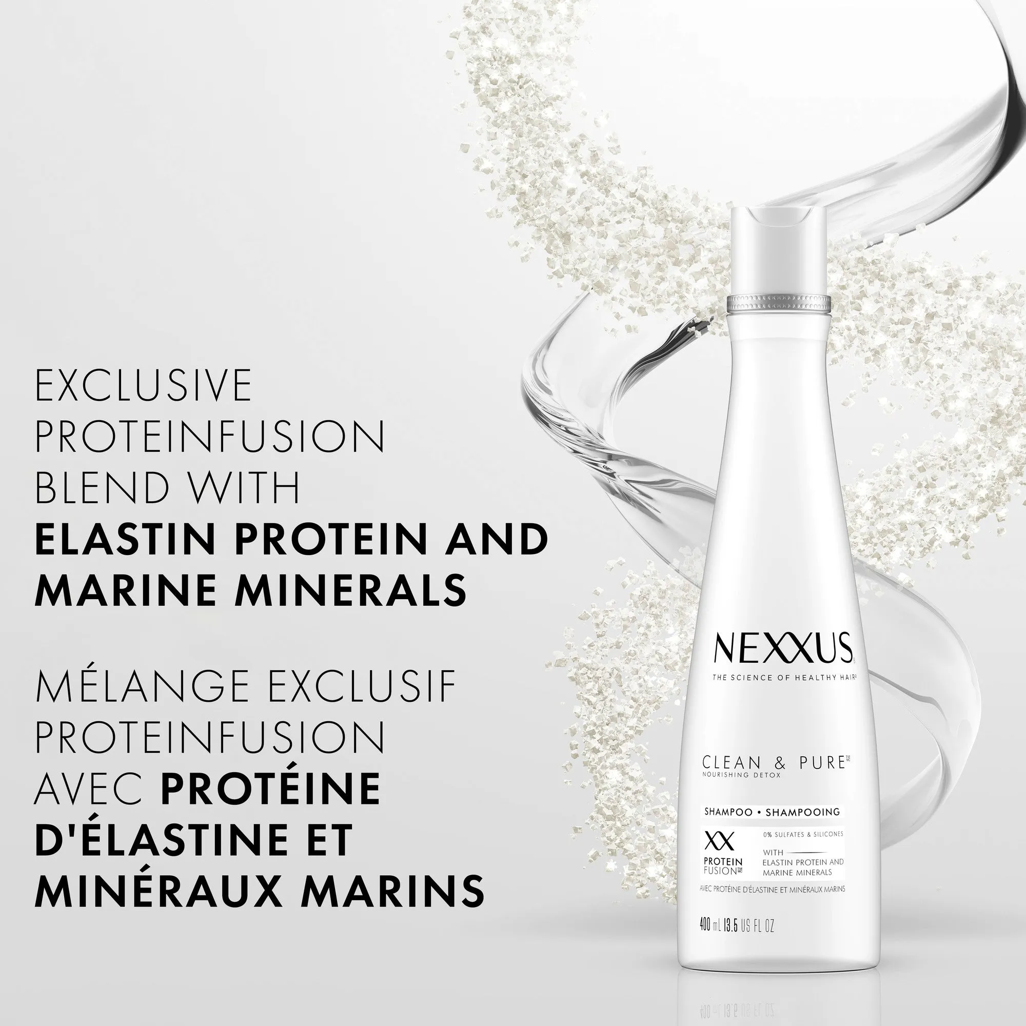 Nexxus Clean & Pure Shampoo 400mL
