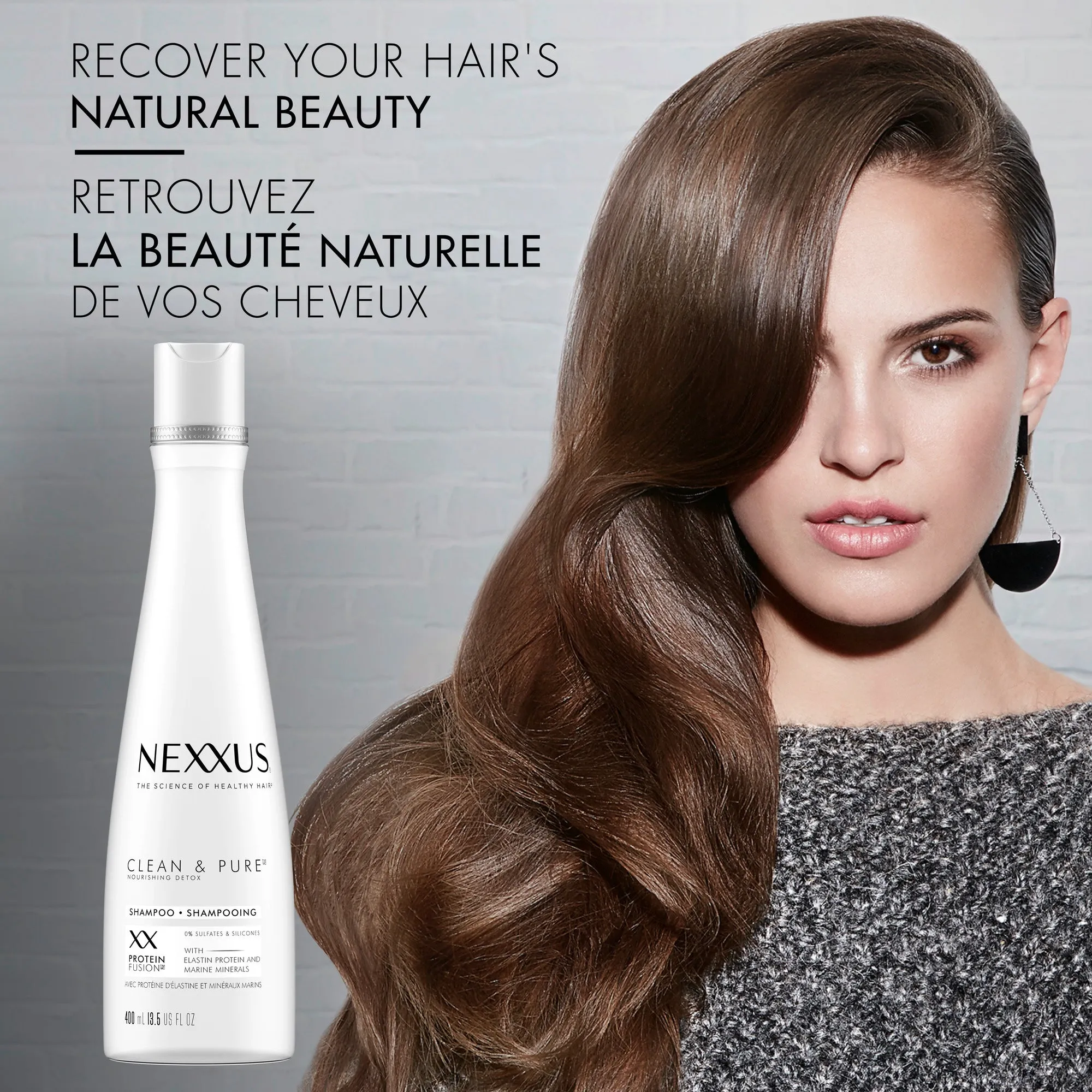 Nexxus Clean & Pure Shampoo 400mL