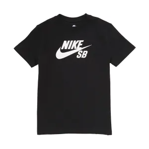 Nike SB Logo Skate T-Shirt - Black/White