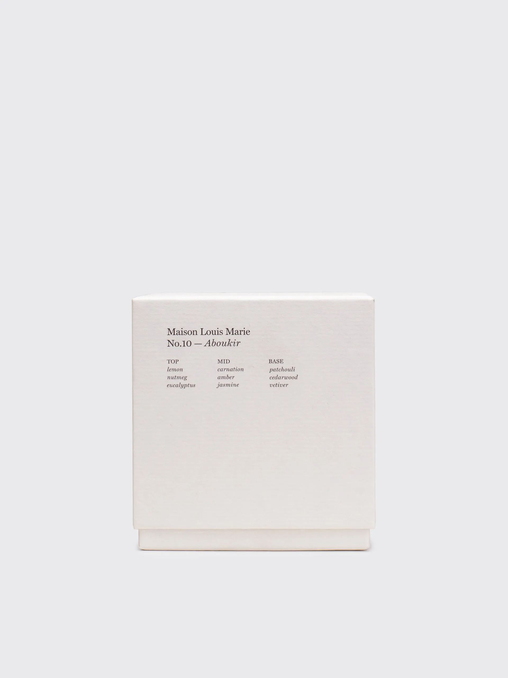 No.10 'Aboukir' Candle