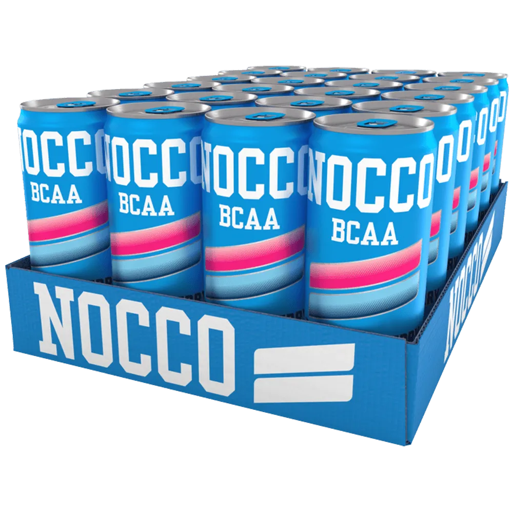 NOCCO BCAA Blue Raspberry - 24x330ml. (inkl. SE pant)