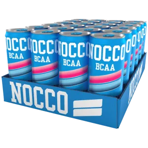 NOCCO BCAA Blue Raspberry - 24x330ml. (inkl. SE pant)