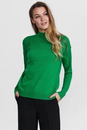 NUCAMELA PULLOVER - Fern Green