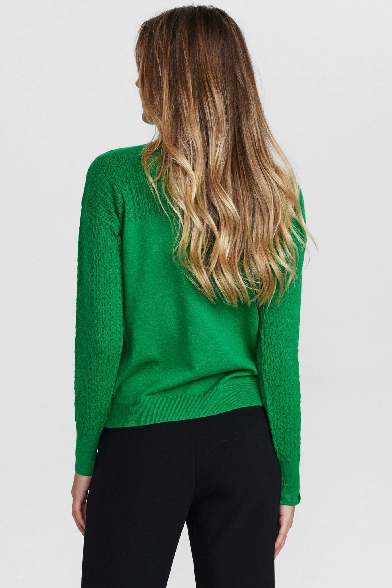 NUCAMELA PULLOVER - Fern Green