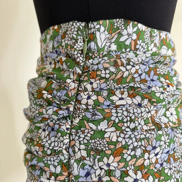 NWOT Taras Ruched Veronica Beard Mini Skirt $368
