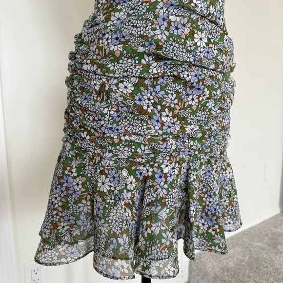 NWOT Taras Ruched Veronica Beard Mini Skirt $368