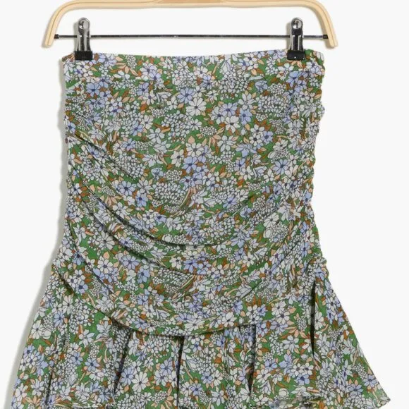NWOT Taras Ruched Veronica Beard Mini Skirt $368