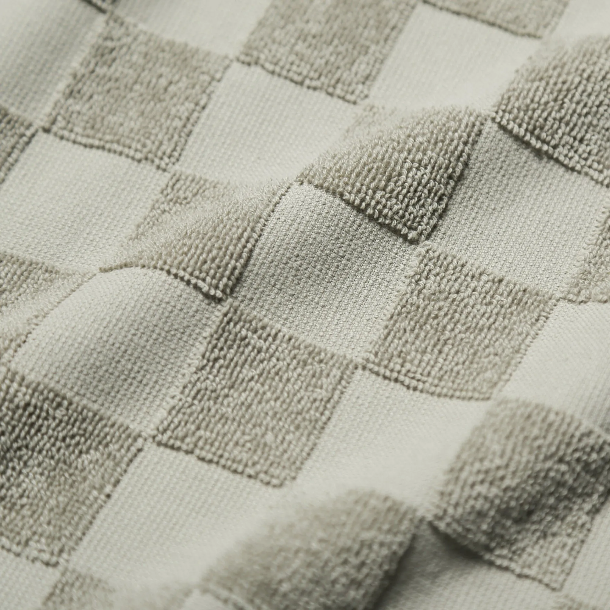 Organic Checkered Bath Towel